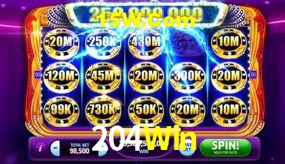 Jackpots e promoções na 204Win
