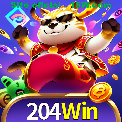Imagem promocional da 204Win mostrando a plataforma e suas vantagens
